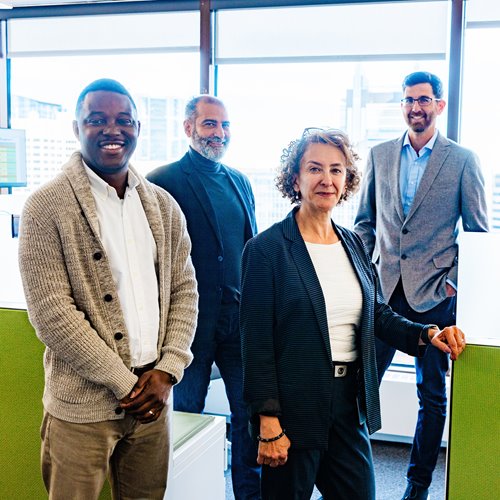 corporate team members